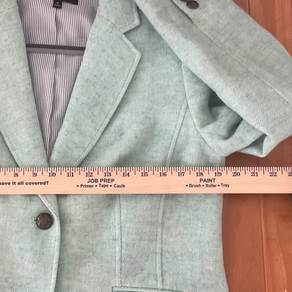 Talbots Wool Blend Blazer - Soft Green - Picture 15 of 15